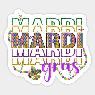 Mardi Gras  2023 Party in Nola Sticker